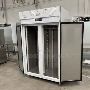 Commercial Double Door Stainless Steel Fridge