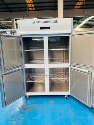 Commercial 4 Door Stainless Steel Fridge Freezer