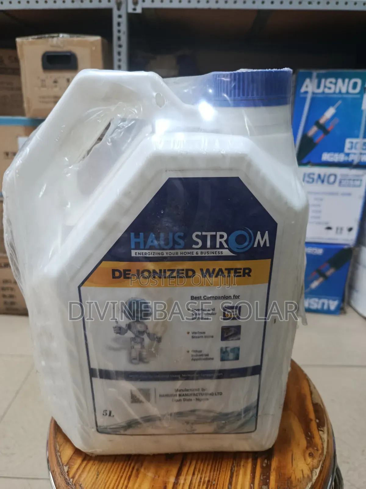 Deionized Water (Distilled Water)