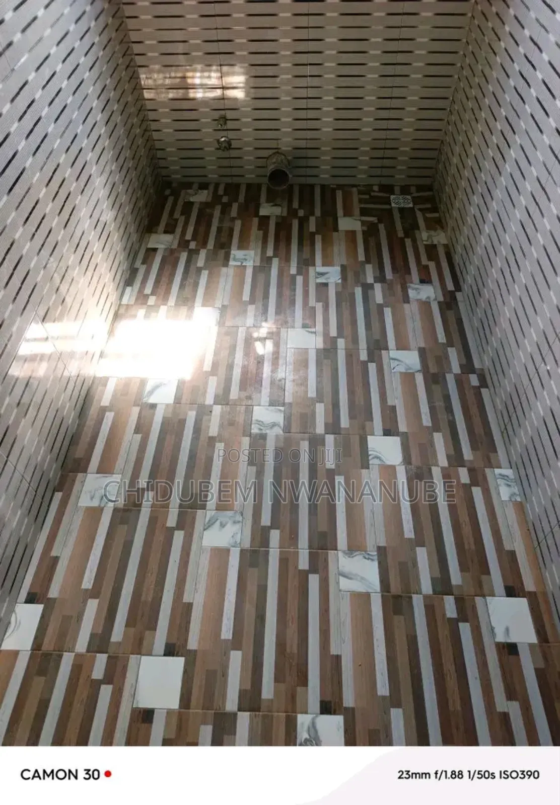 Wall Tile Installation. My People Guess the Size