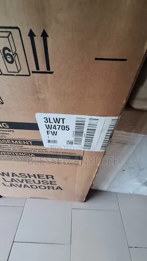 New Whirlpool 15kg Semi Industrial Washing Machine Top Load (America)
