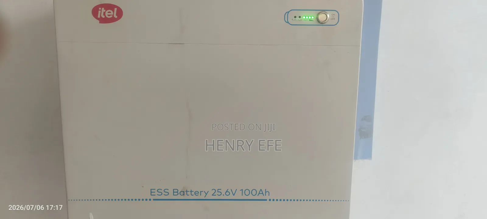 Itel 2.5kw Lithium Battery