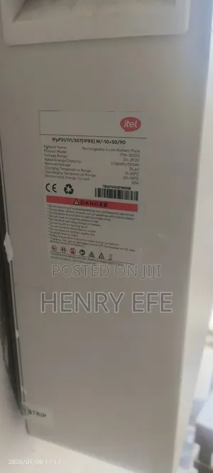 Itel 2.5kw Lithium Battery