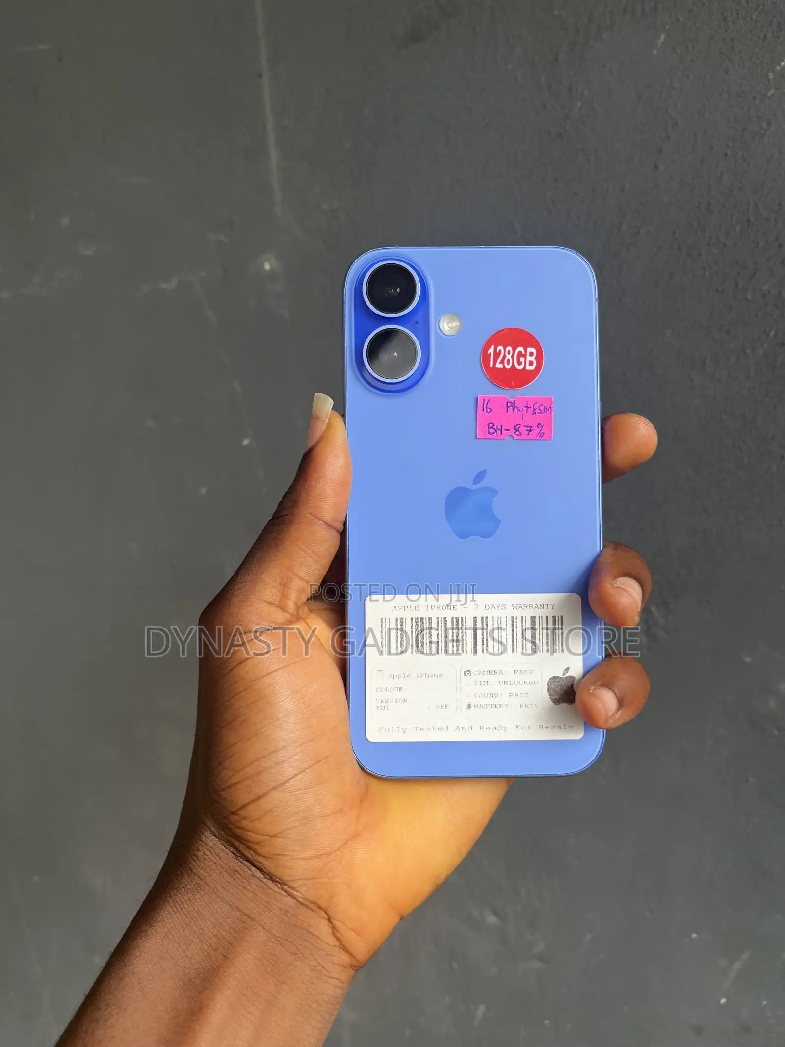 Apple iPhone 16 128 GB Blue