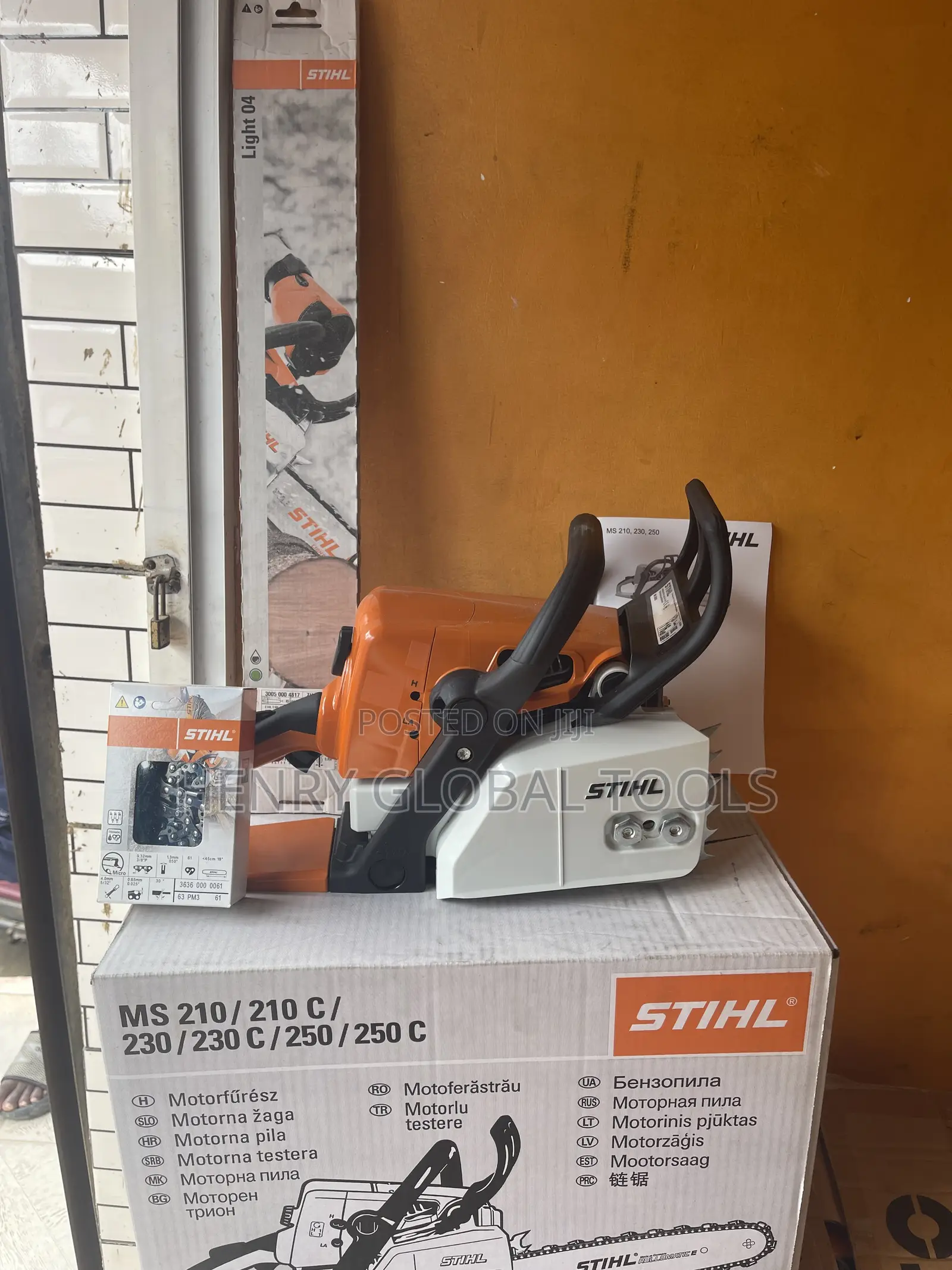 Ms 210-250 Original Sthil Chain Saw Machine