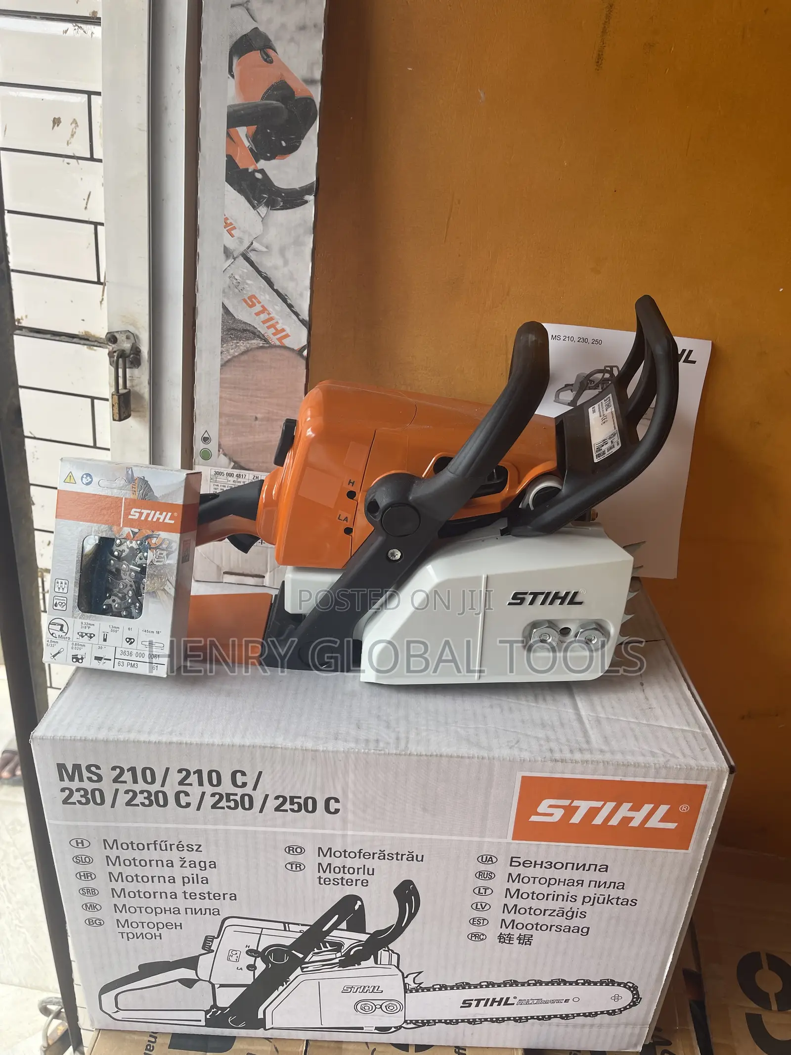 Ms 210-250 Original Sthil Chain Saw Machine