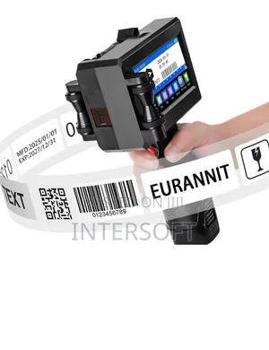 Handheld Inkjet Printer With 42ml Quick-Drying Ink Cartridge,