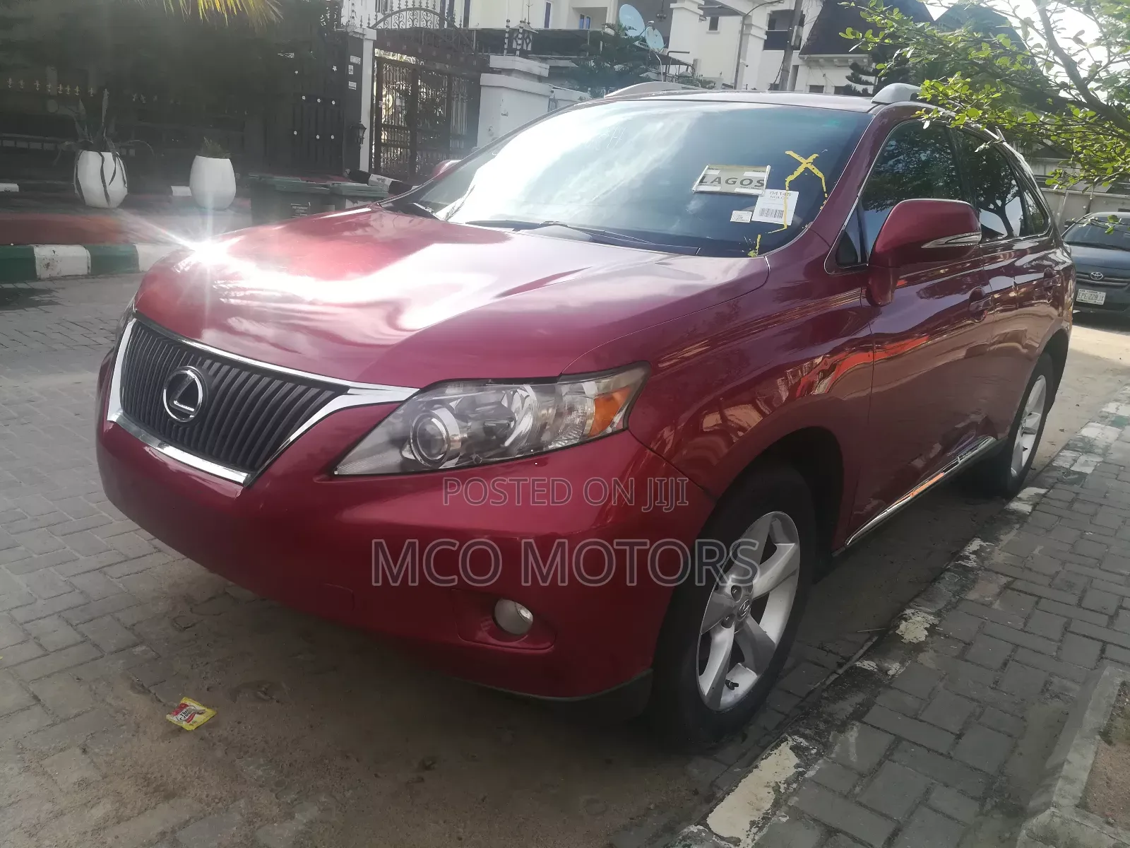 Lexus RX 2011 Red