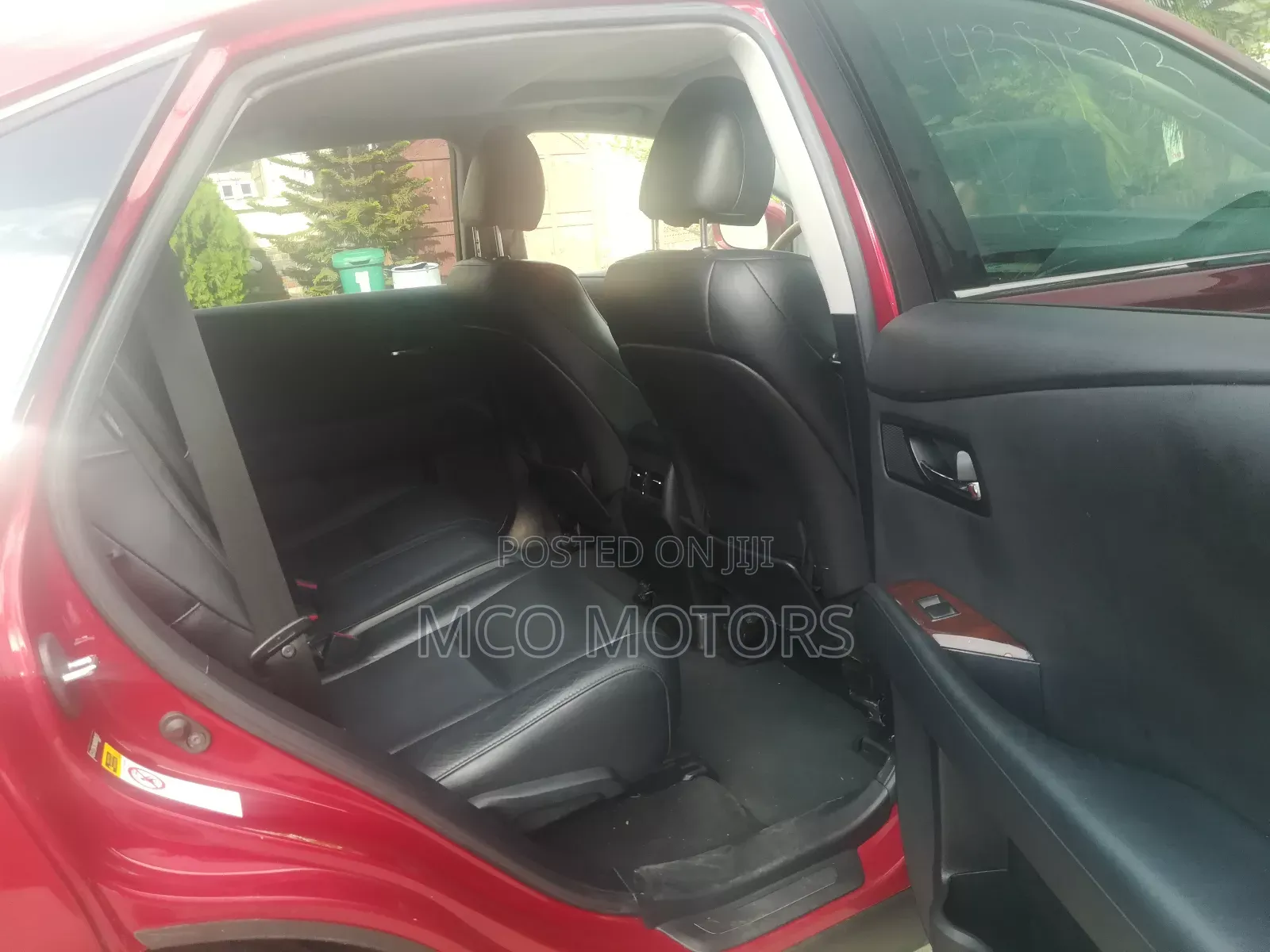 Lexus RX 2011 Red