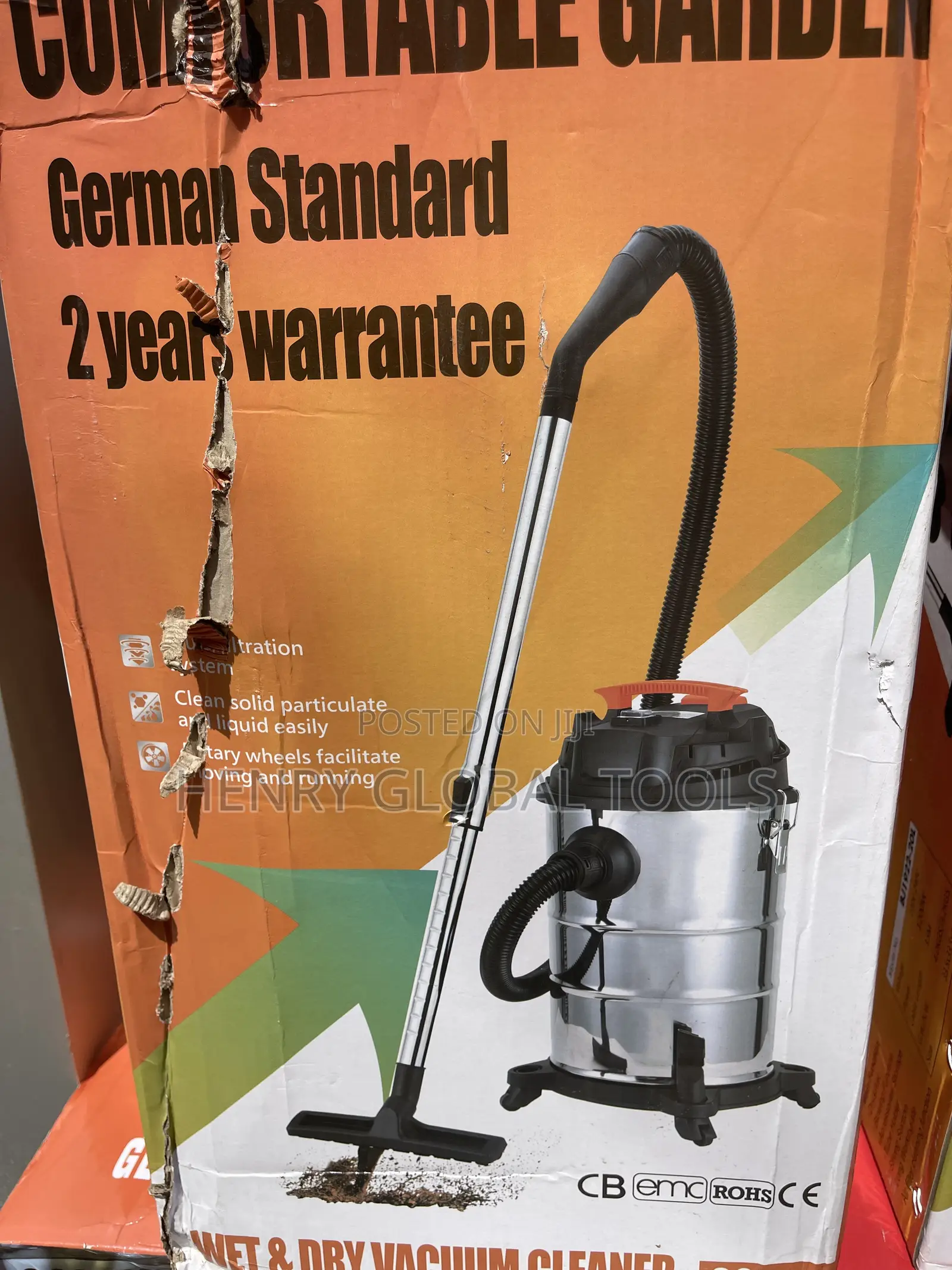 30l Comfortable Garden Vacuum Cleaner Machine