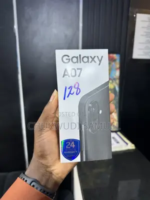 New Samsung Galaxy A07 128 GB Black