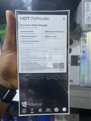 New Infinix Hot 70 128 GB