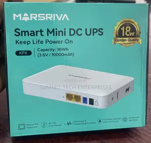 Smart Mini Dc Ups 10000mah (3.6v 36wh)