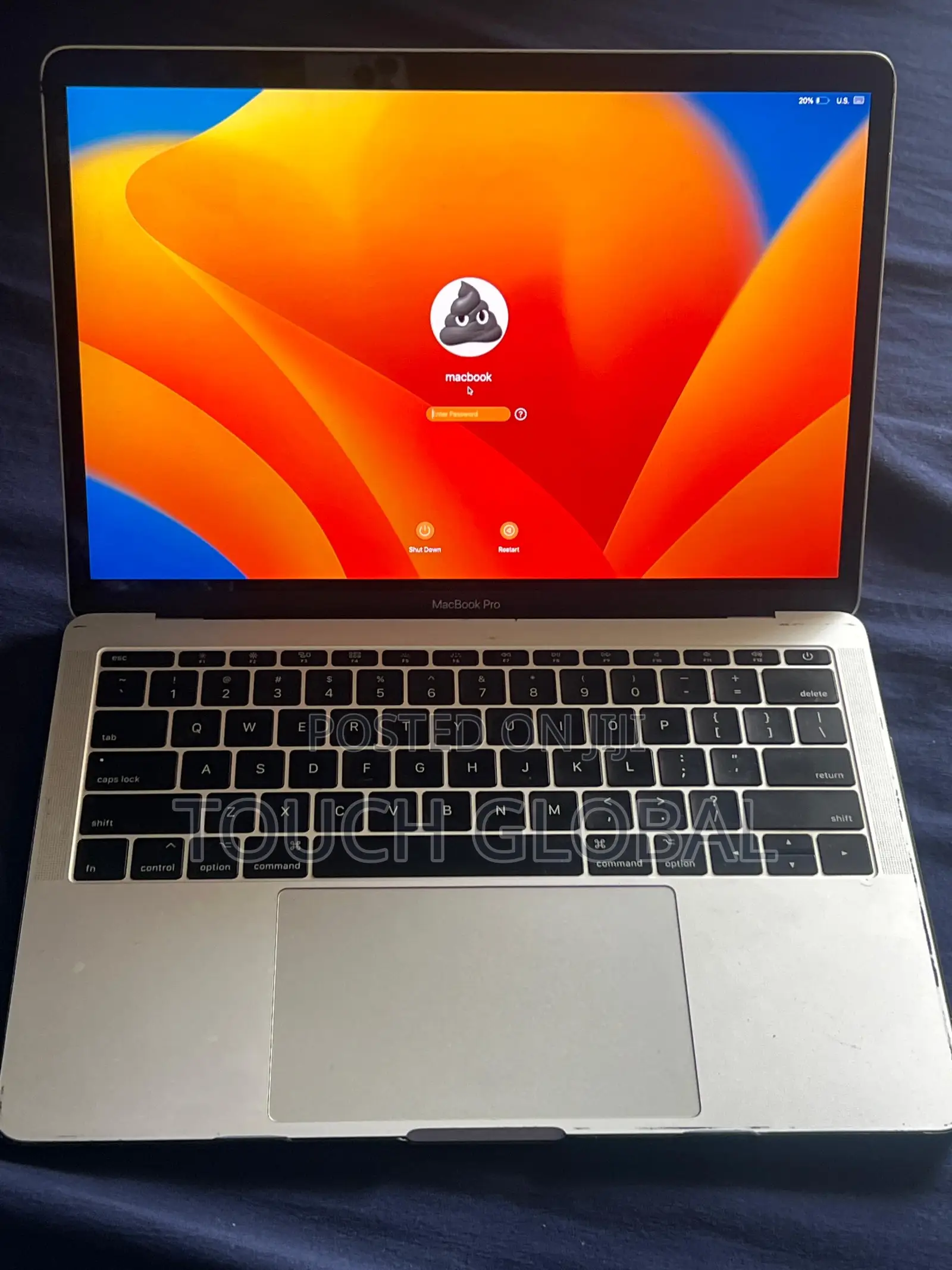 Laptop Apple MacBook Pro 2017 8GB Intel Core i5 SSD 256GB