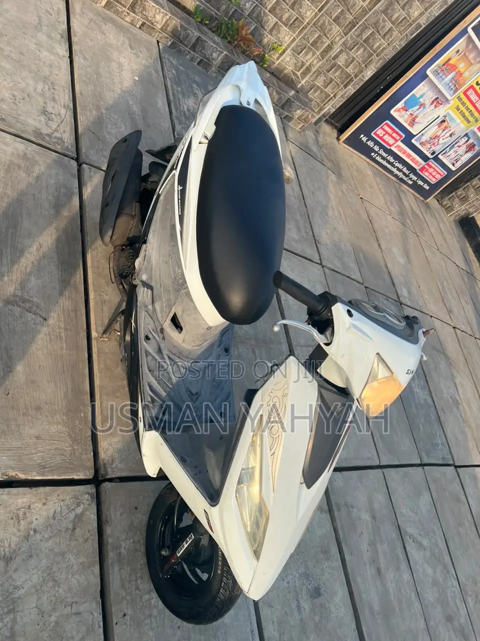 SYM Fnx 125 2024 White