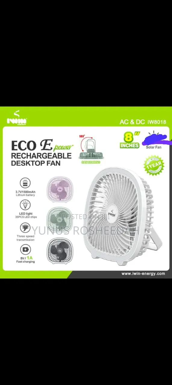 Iwin Led Fan