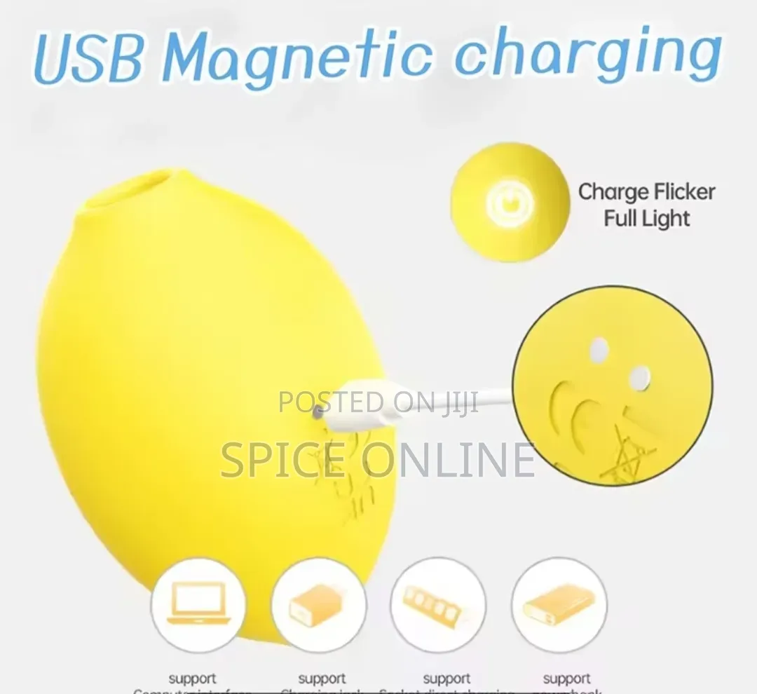 Silent Lemon Sucker Vibrator