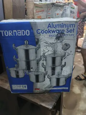 Tornado 7-in-1 Aluminium Cookware Heavy-Gauge Die-Cast Aluminum Pot