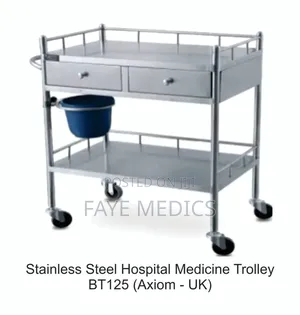 Stainless Medicine Trolley