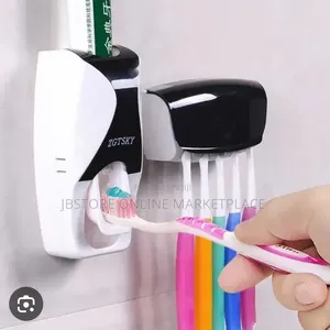 Generic Automatic Toothpaste Dispenser And Toothbrush Holder