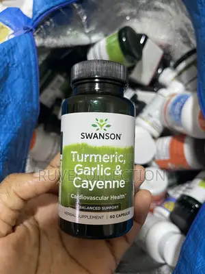 Tumeric, Garlic, Cayenne Pepper 60 Capsules