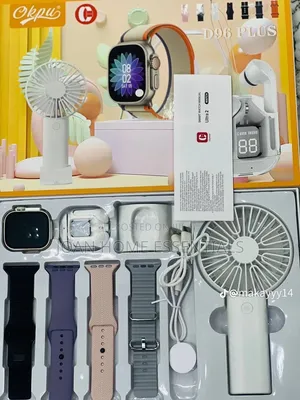 D96 Plus Smartwatch Complete Set – 9-in-1 Combo