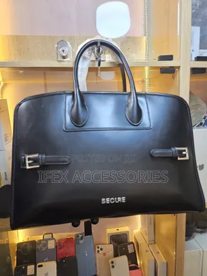 Secure Laptop Outing Bag (Fashion Bag) (Black Colour)