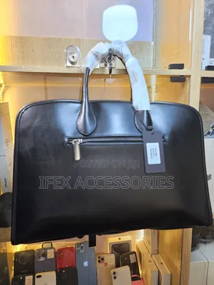 Secure Laptop Outing Bag (Fashion Bag) (Black Colour)
