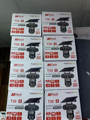 Triple Lens V380 Solar Camera