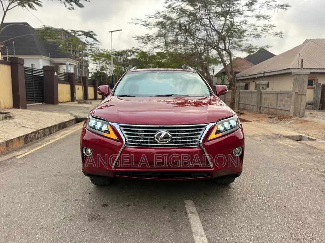 Lexus RX 2012 Red