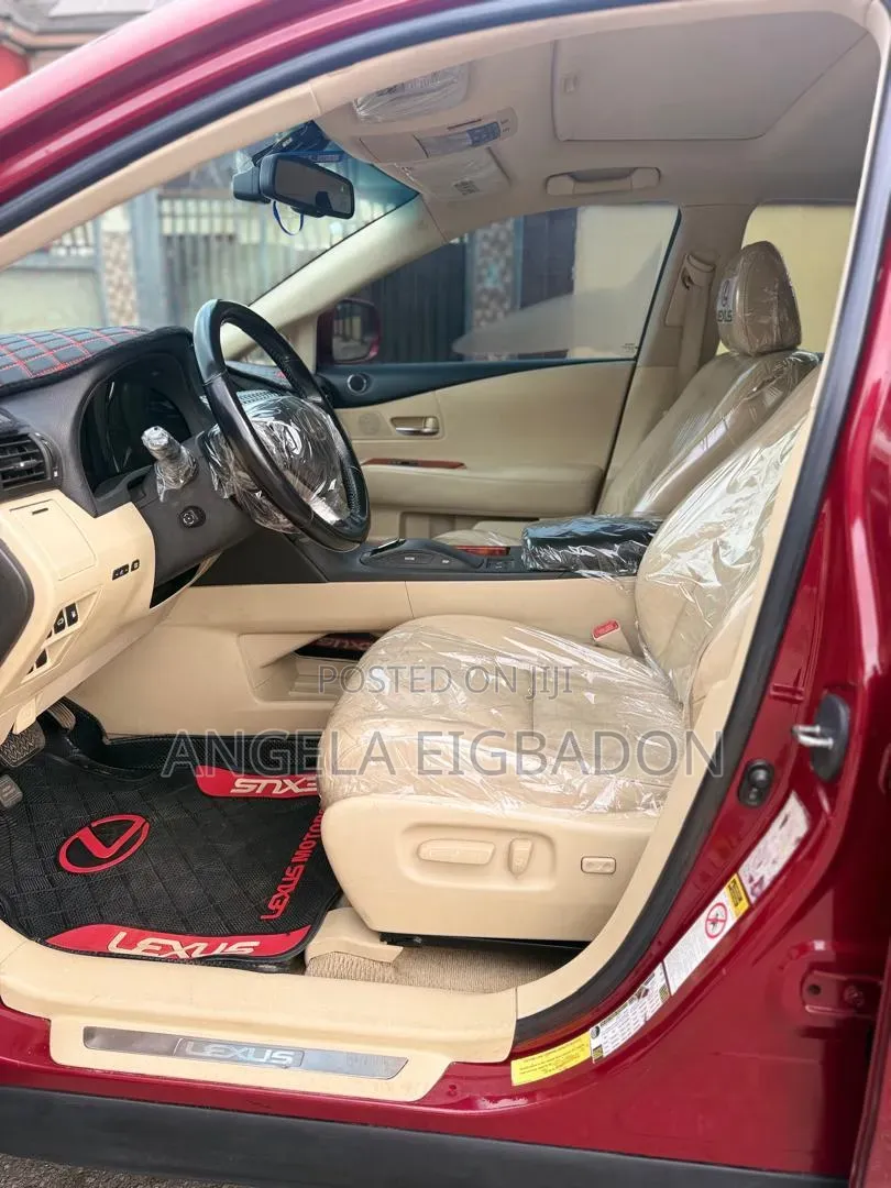 Lexus RX 2012 Red