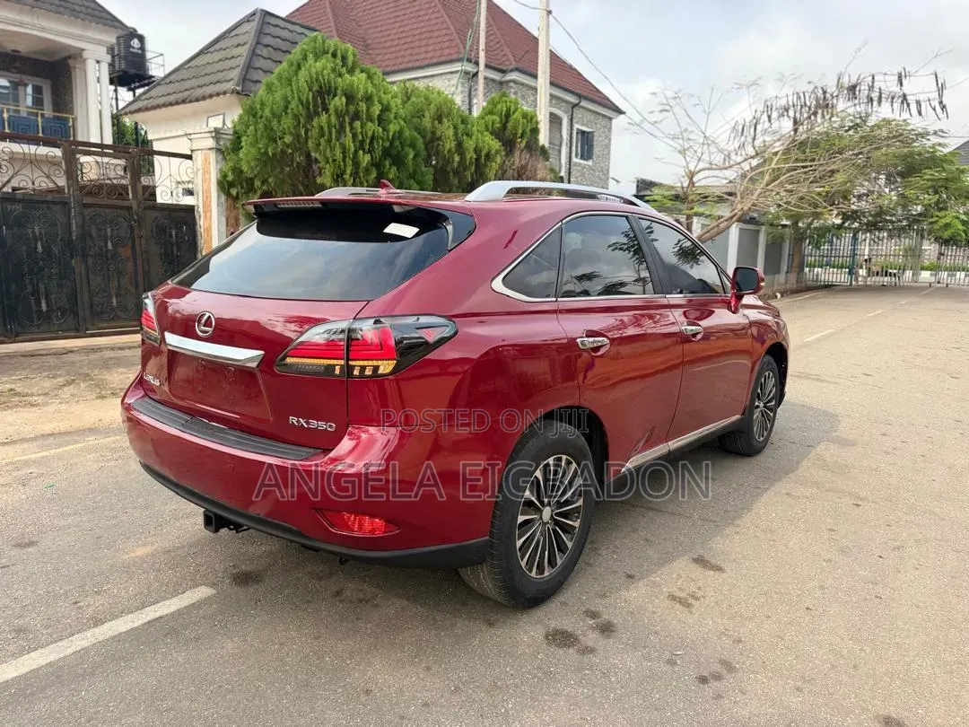 Lexus RX 2012 Red