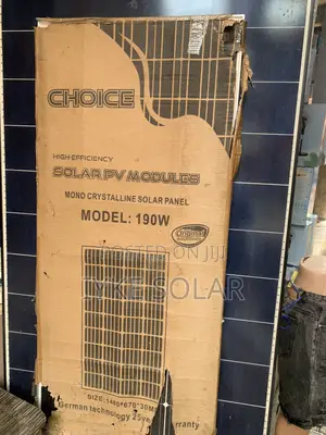 190watts Choice Solar Panels