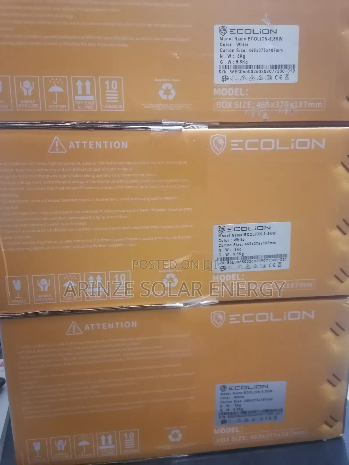 Ecolion Hybrid Inverter 6.5kva 24v
