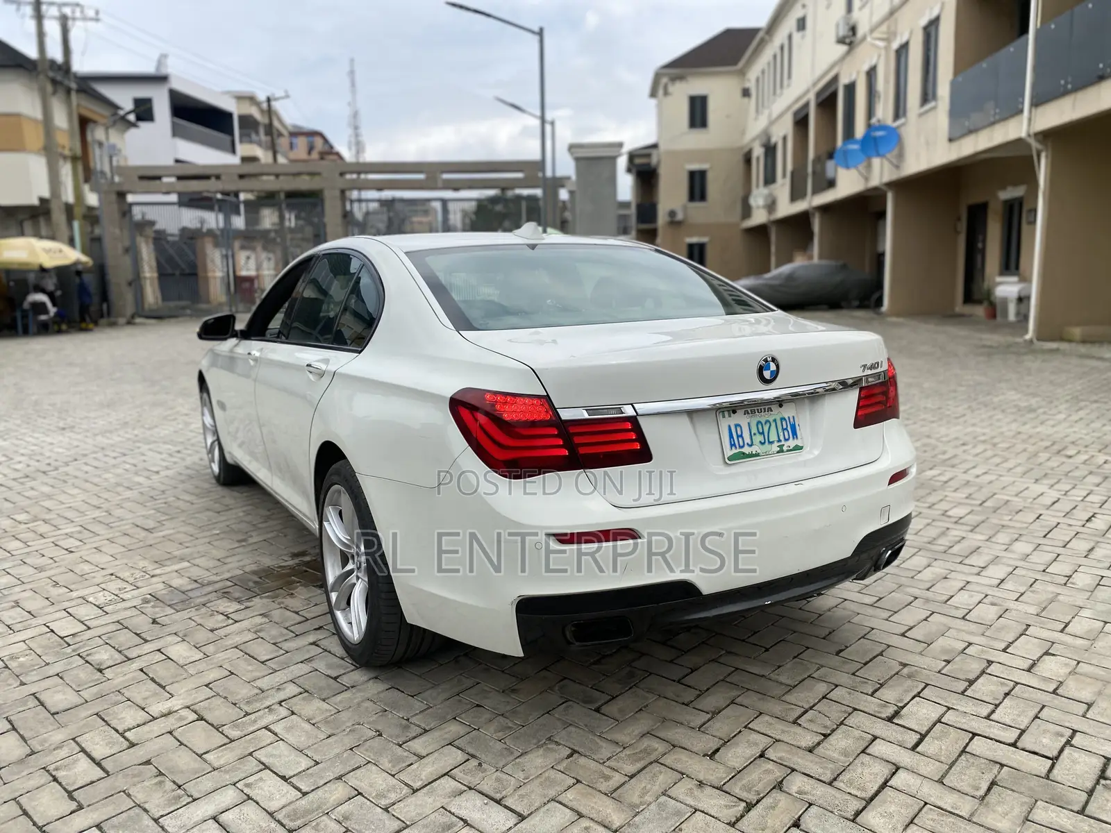 BMW 740 2013 White