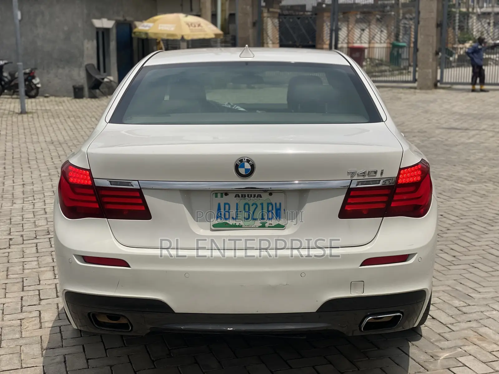 BMW 740 2013 White