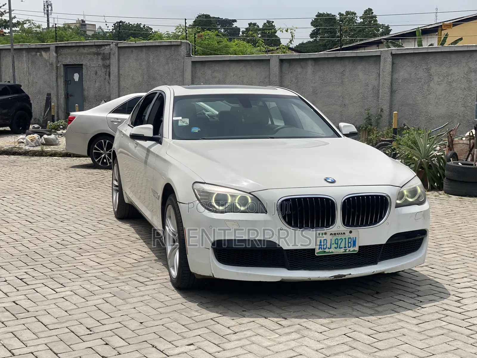 BMW 740 2013 White