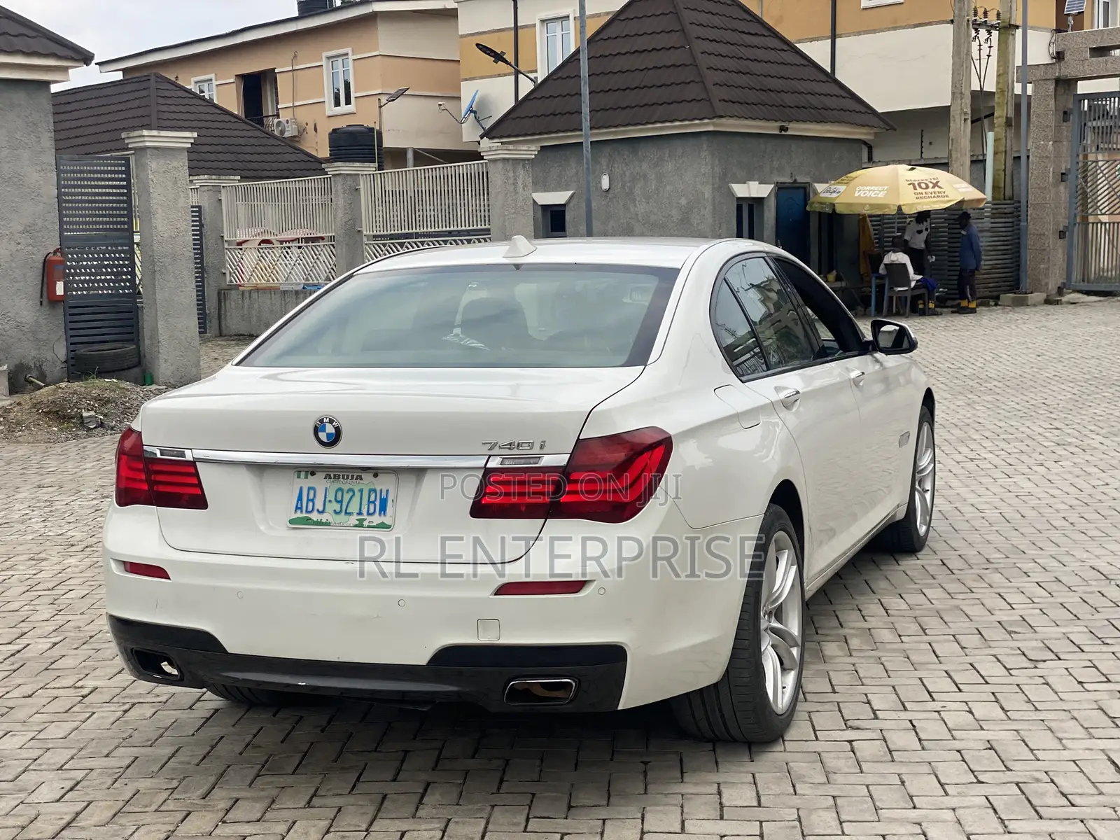 BMW 740 2013 White