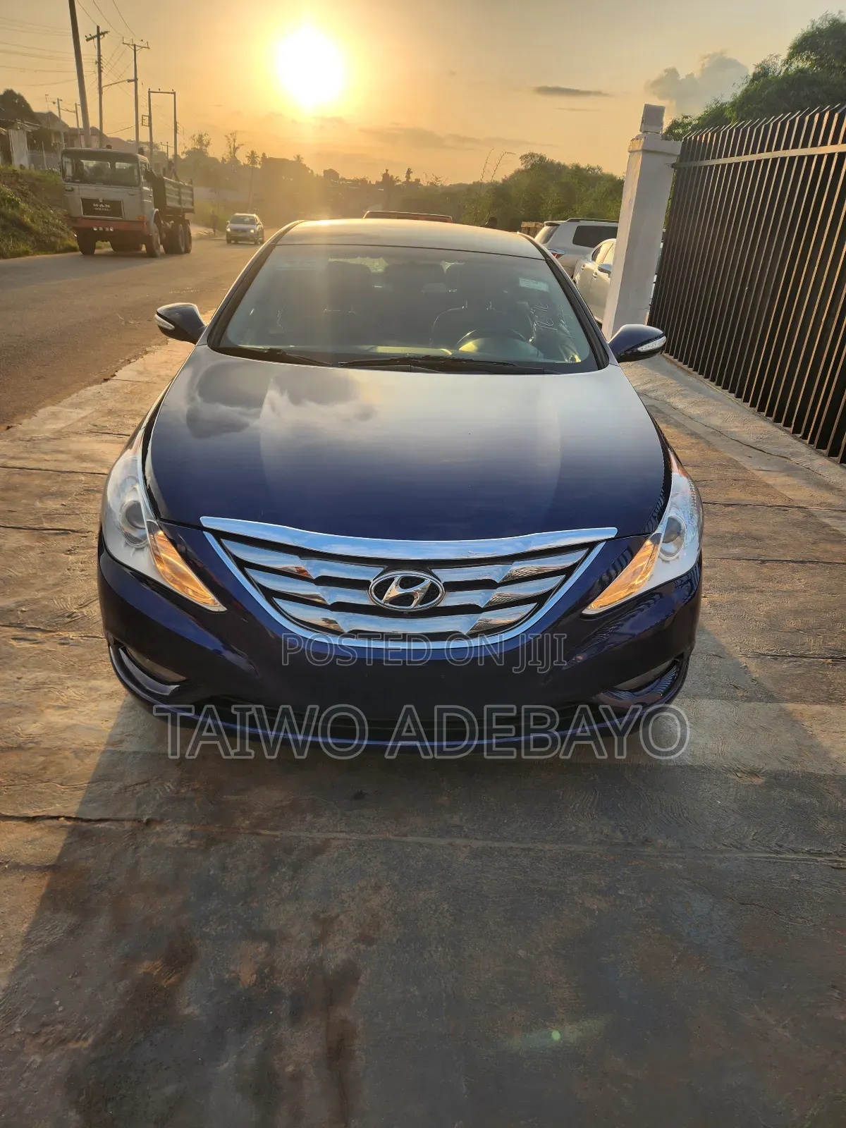 Hyundai Sonata 2013 Blue