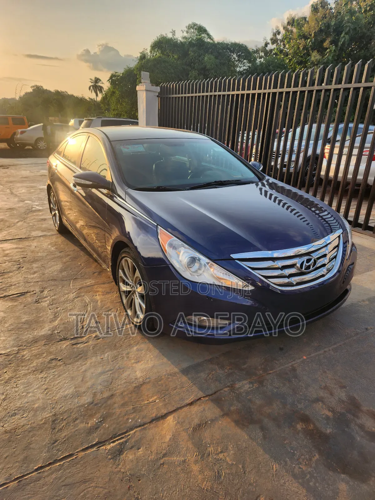 Hyundai Sonata 2013 Blue