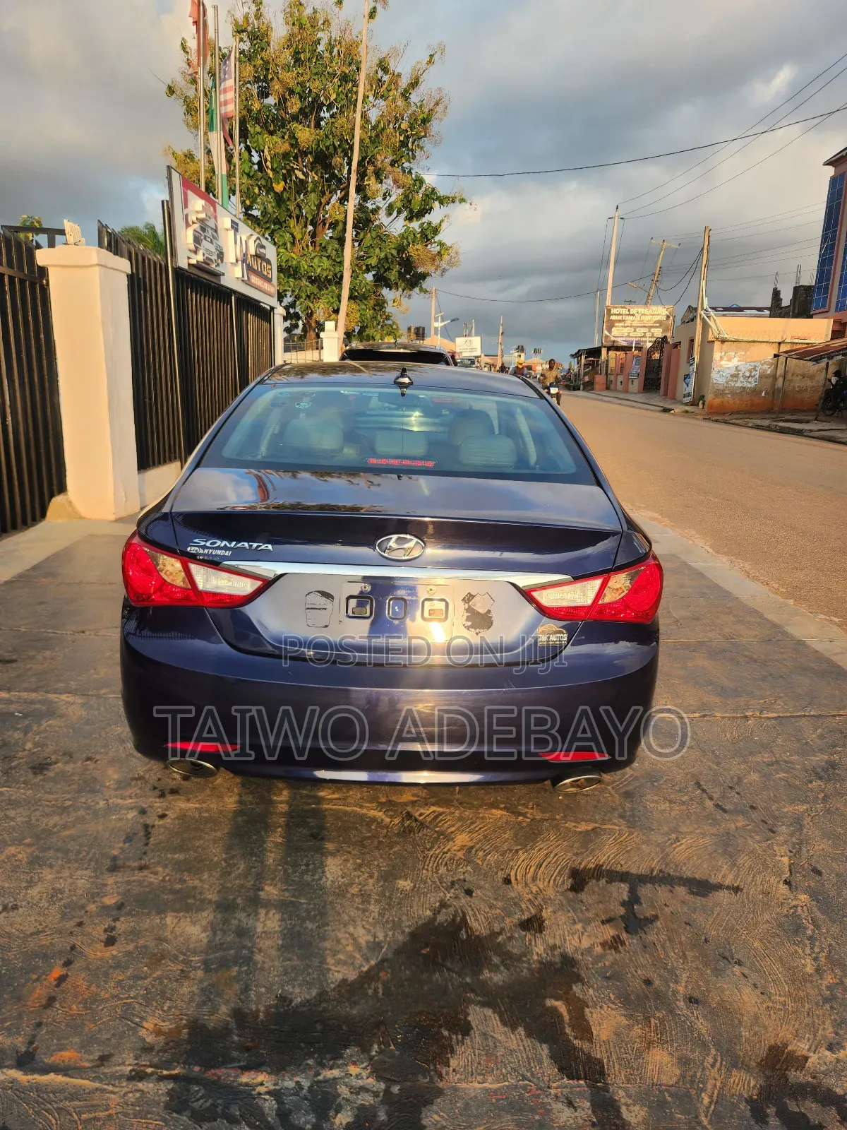 Hyundai Sonata 2013 Blue