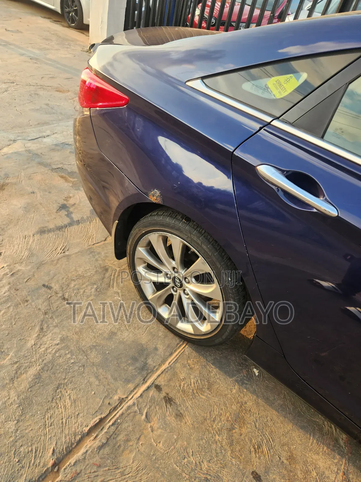 Hyundai Sonata 2013 Blue
