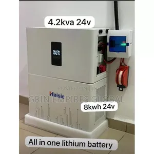 8kw+4.2kva = All In One Solar Generator - 24v System