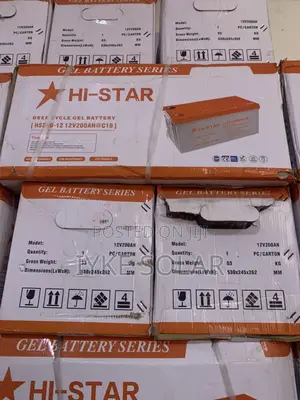 Hi Star Deep Cycle Gel Battery Dry Cell