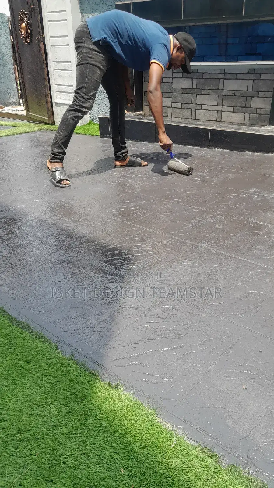 Stamp Concrete Floor