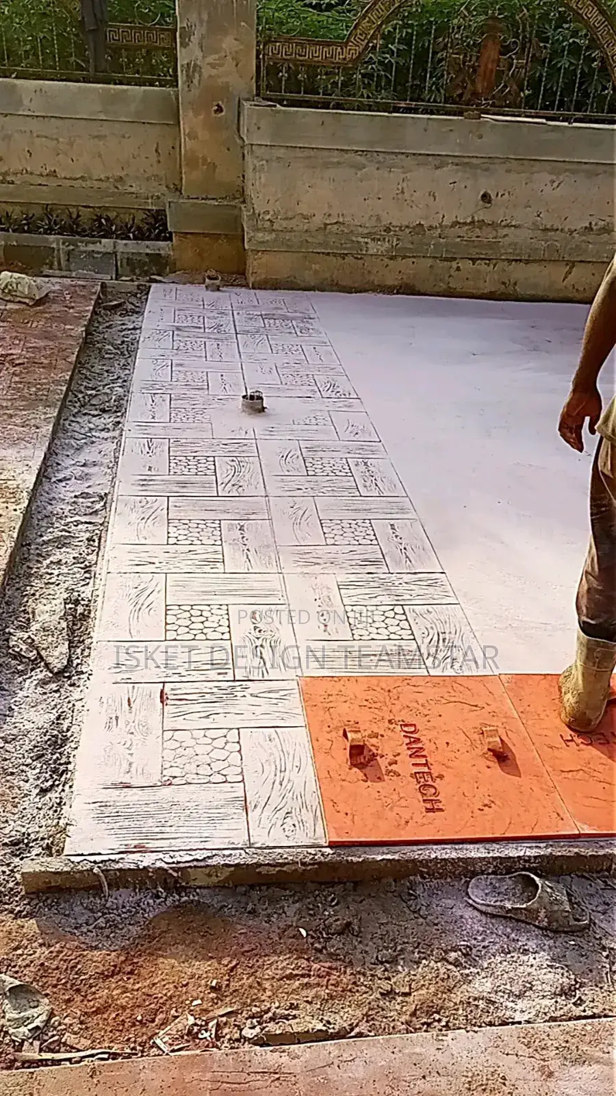 Stamp Concrete Floor