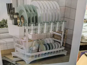 Multifunctional Plate Rack (2 Layers)