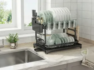 Multifunctional Plate Rack (2 Layers)