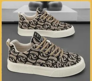 Cute Unique Trending Men Sneaker Available in (Black, Beige)
