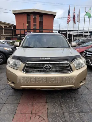 Toyota Highlander Limited 2008 Gold